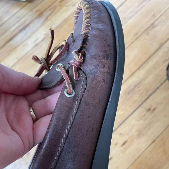 Mark McNairy & Bass Collab Kilty Boat Shoes, Men's Size 10 - Picture 8 of 9